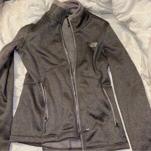 Gray north face fleece